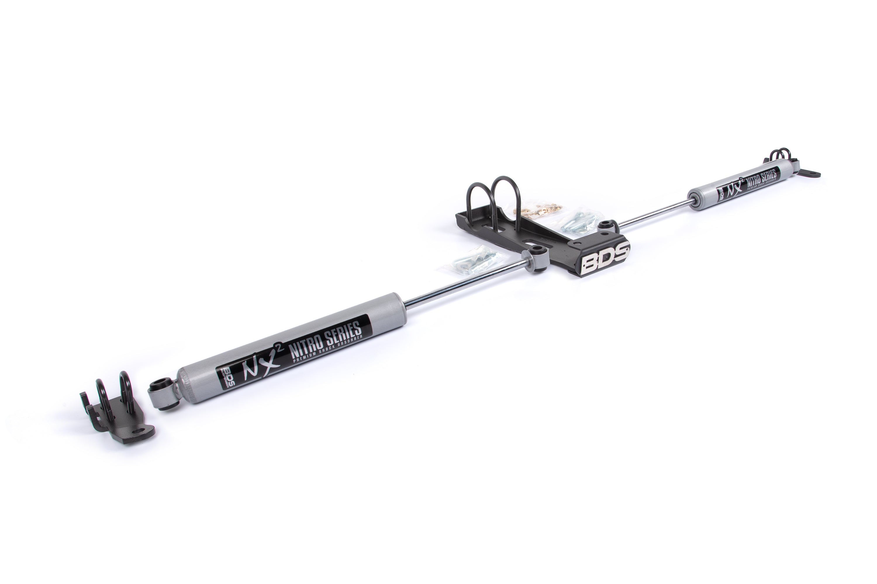 Dual Steering Stabilizer Kit w/ NX2 Shocks | Jeep Wrangler TJ (97-06), Cherokee XJ (84-01), Grand Cherokee ZJ (93-98) -2