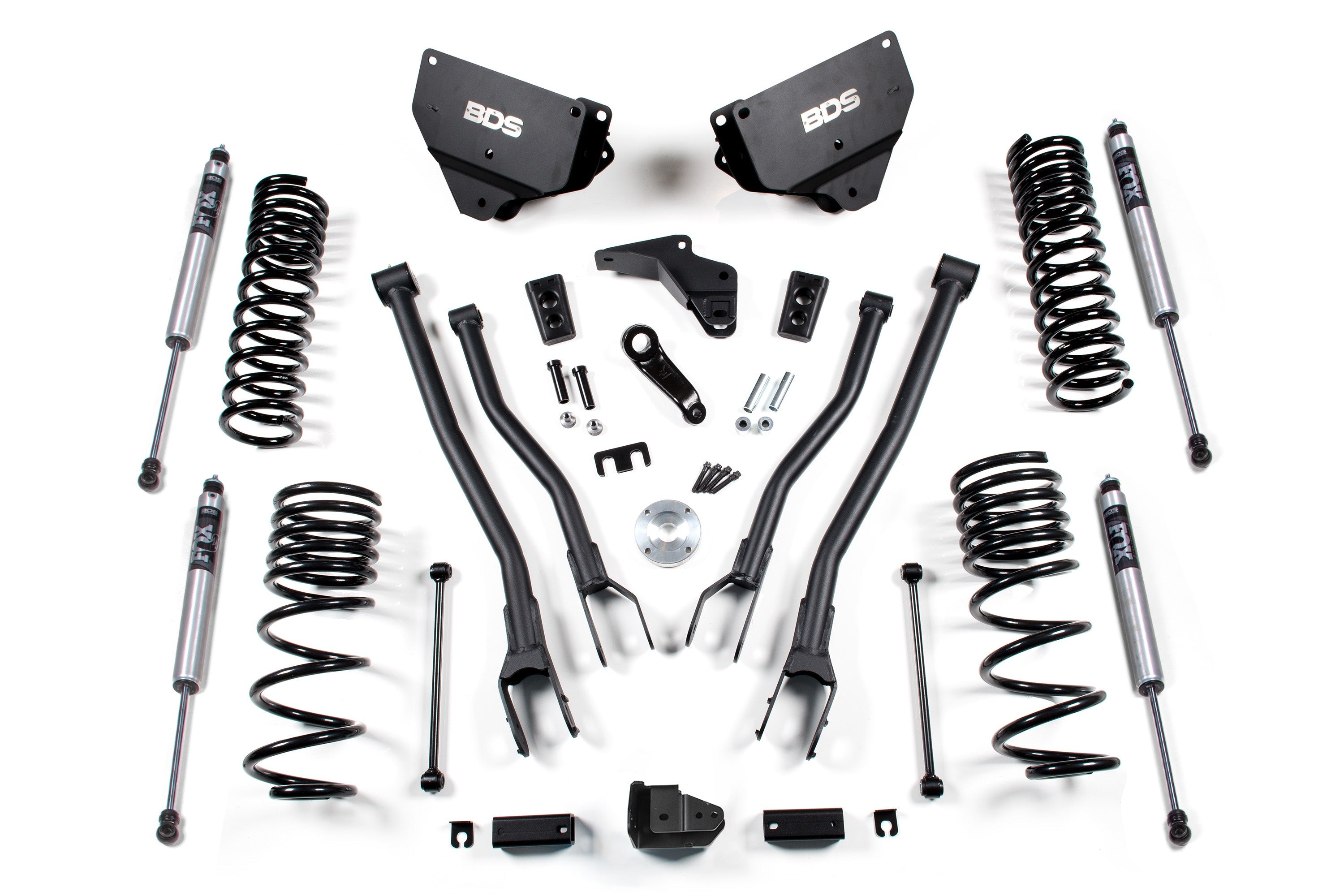 4 Inch Lift Kit w/ 4-Link | Ram 2500 (14-18) 4WD | Gas -3