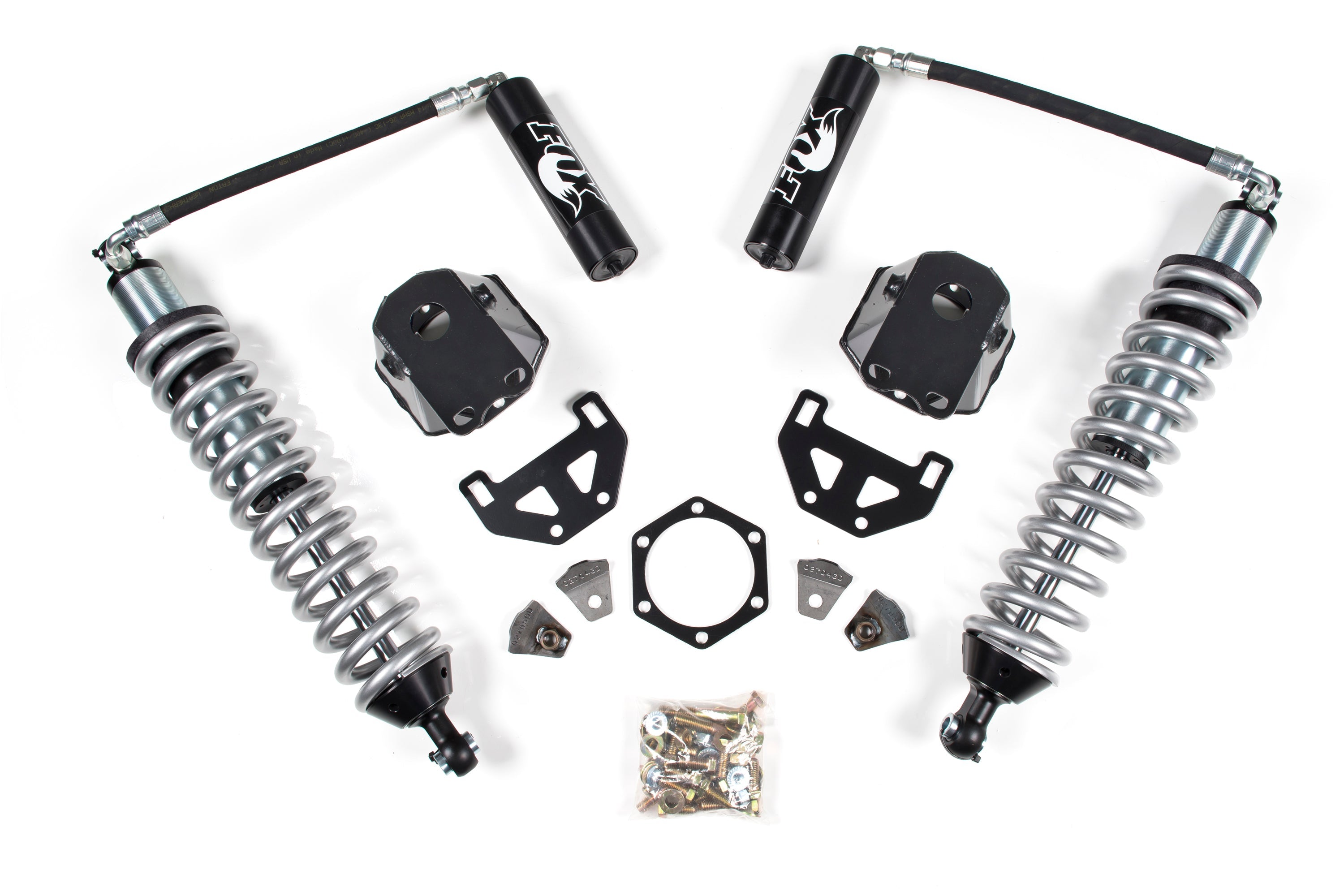 FOX 2.5 Coil-Over Conversion Upgrade - 3 Inch Lift | Factory Series | Dodge Ram 2500 (03-13) & 3500 (03-12) 4WD | Diesel -1