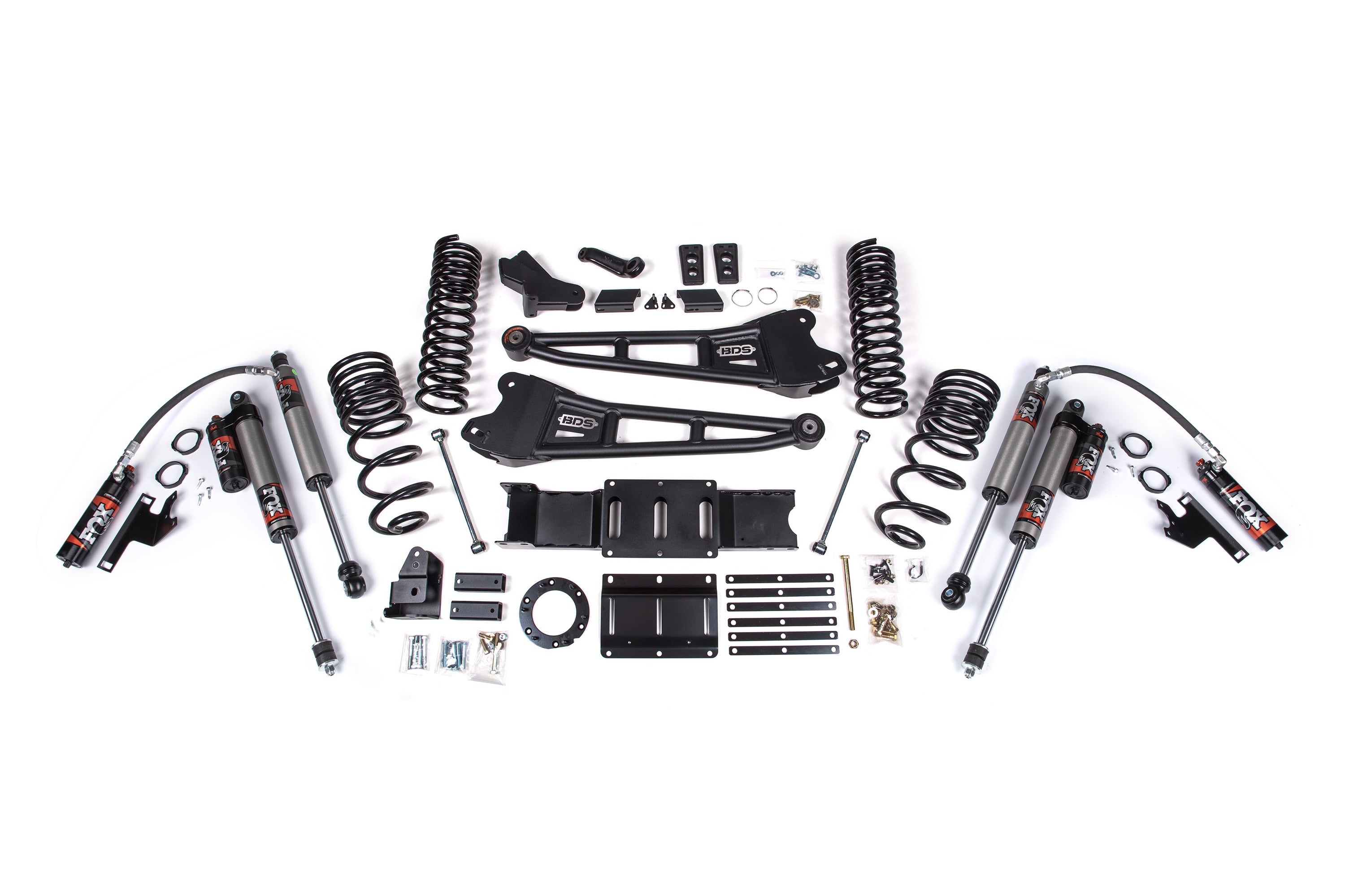 4 Inch Lift Kit w/ Radius Arm | 3 Inch Rear Block | Ram 3500 (19-24) 4WD | Diesel -6