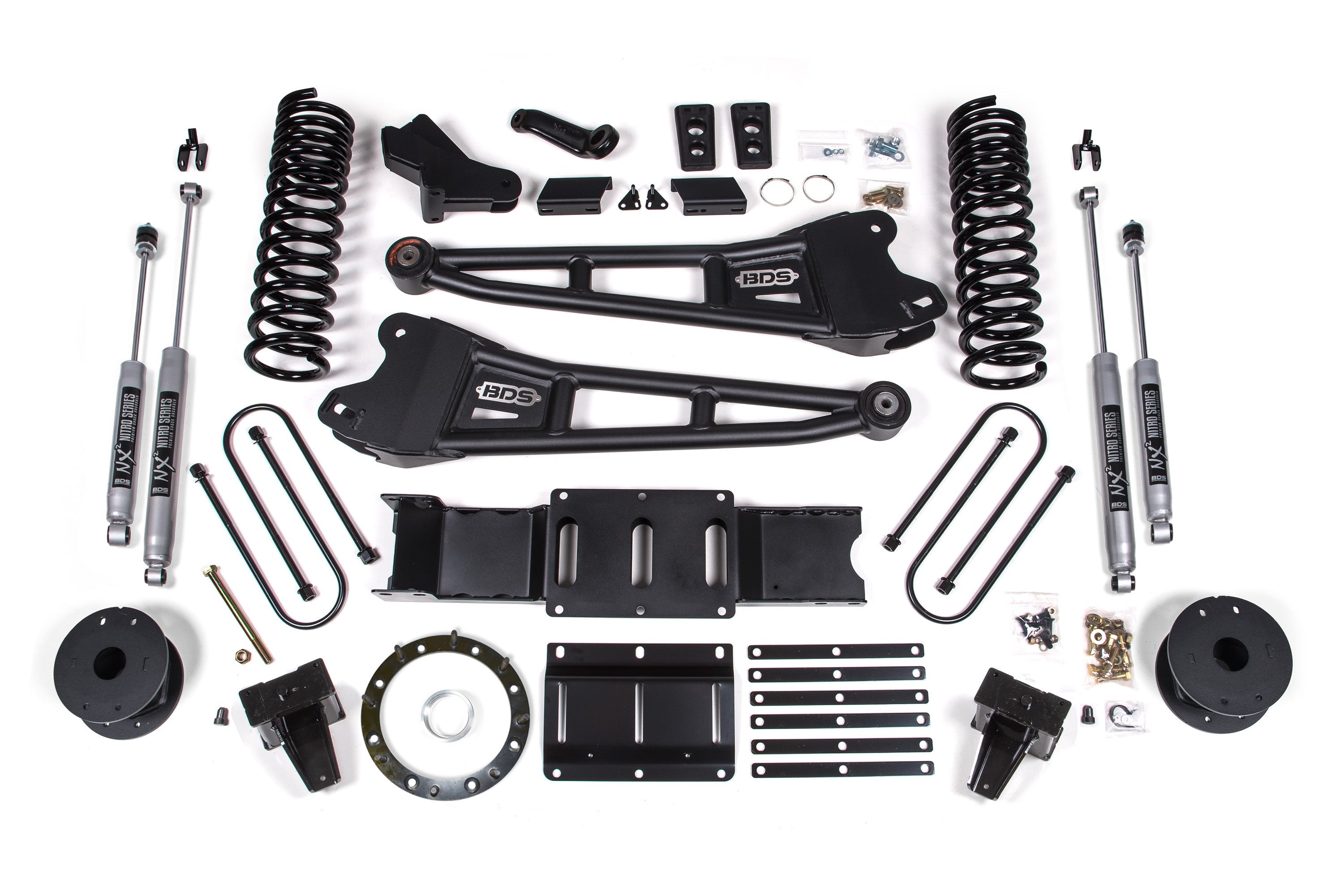 6 Inch Lift Kit w/ Radius Arm | Ram 3500 w/ Rear Air Ride (19-24) 4WD | Diesel -4
