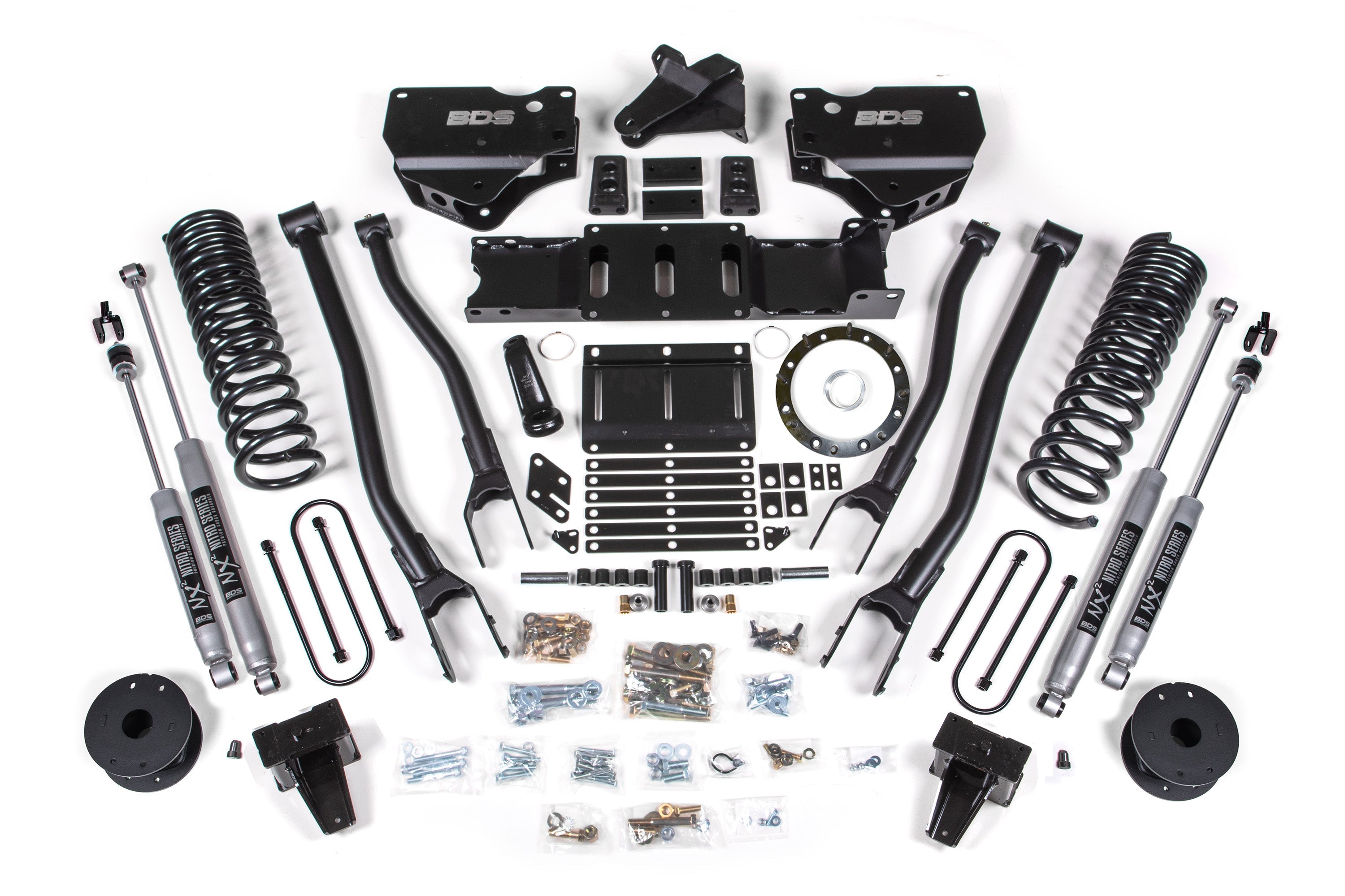 6 Inch Lift Kit w/ 4-Link | Ram 3500 w/ Rear Air Ride (19-24) 4WD | Diesel -5