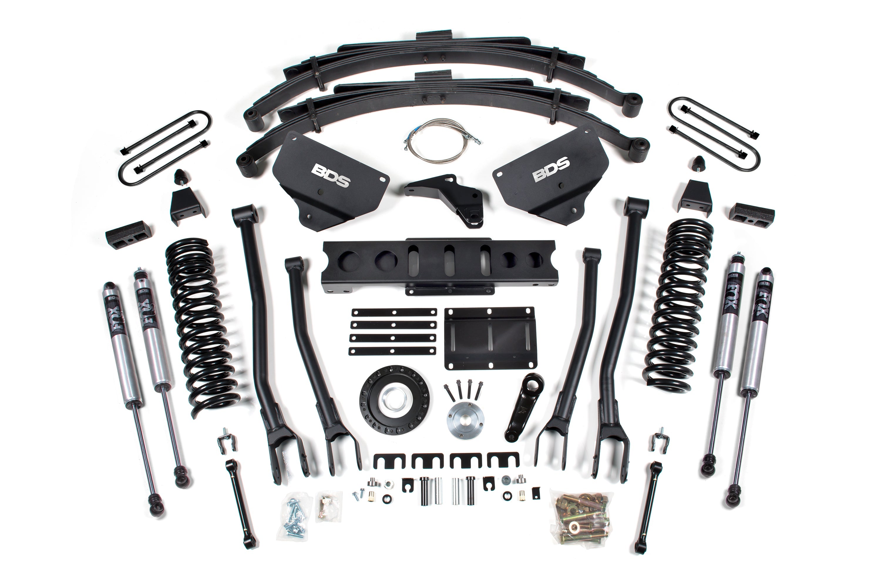 8 Inch Lift Kit w/ 4-Link | Ram 3500 (13-18) 4WD | Diesel -6