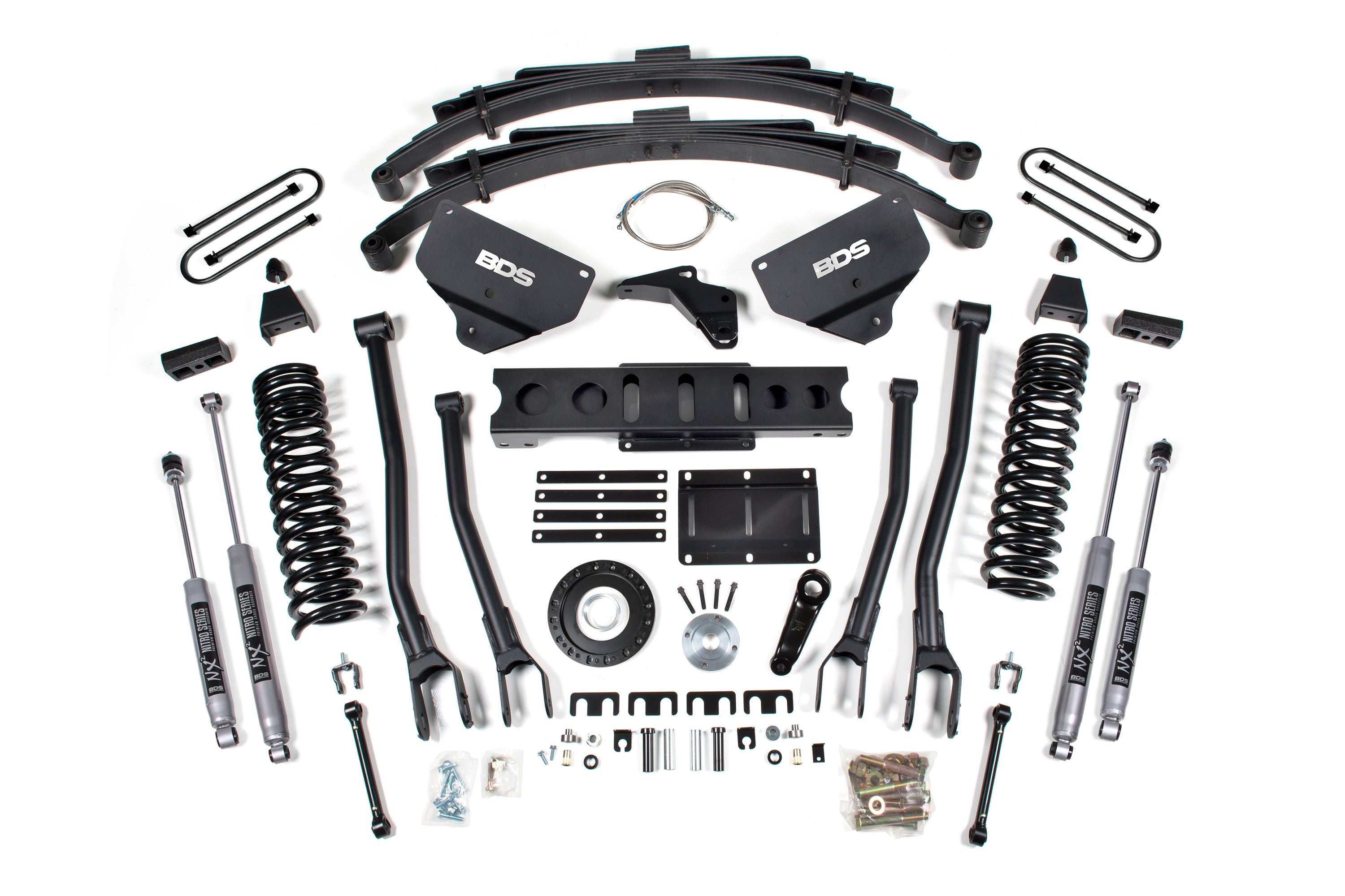 8 Inch Lift Kit w/ 4-Link | Ram 3500 (13-18) 4WD | Diesel -7