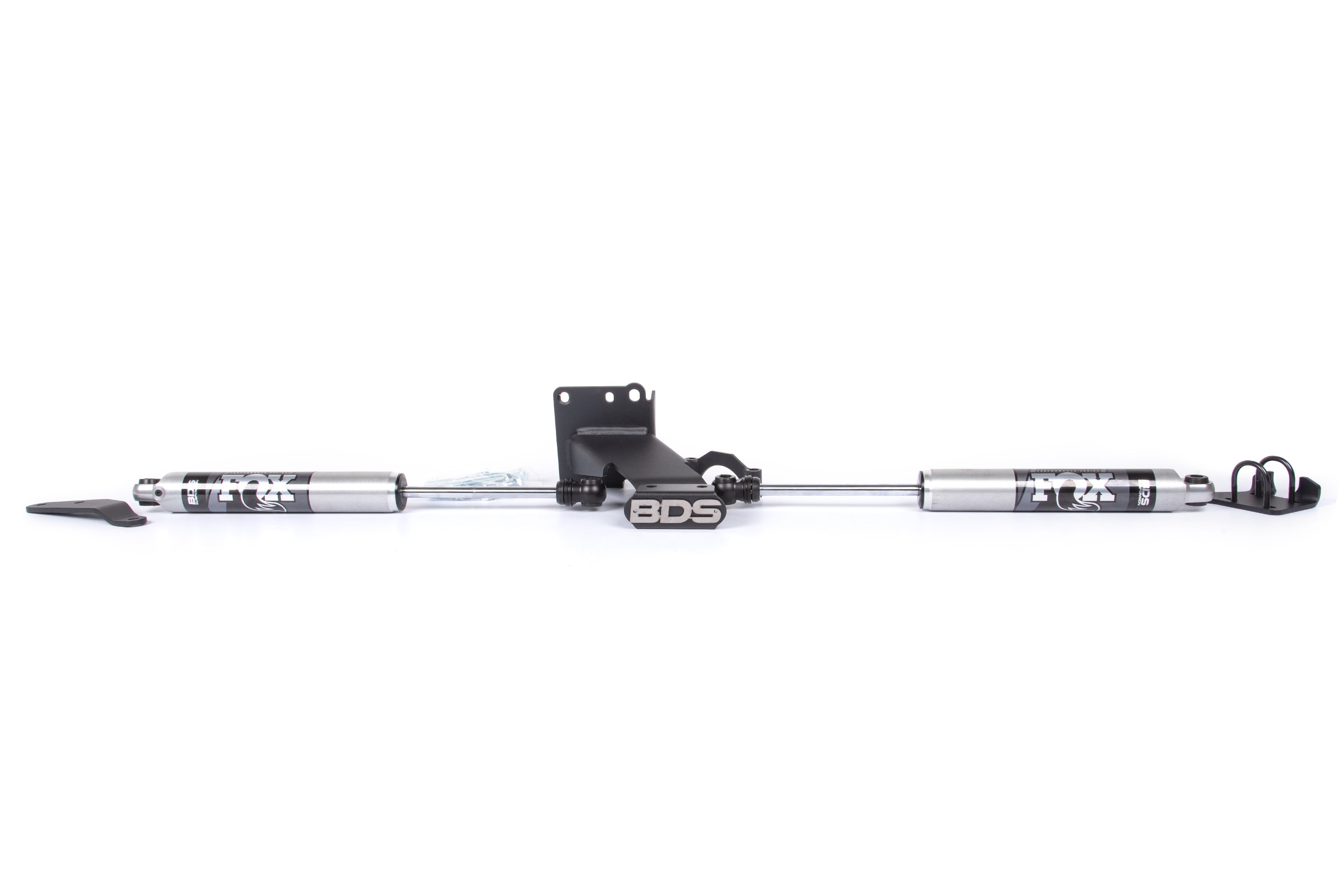 Dual Steering Stabilizer Kit w/ FOX 2.0 Performance Shocks | T-Style Steering | Ram 2500 (14-18) and 3500 (13-18) 4WD -1