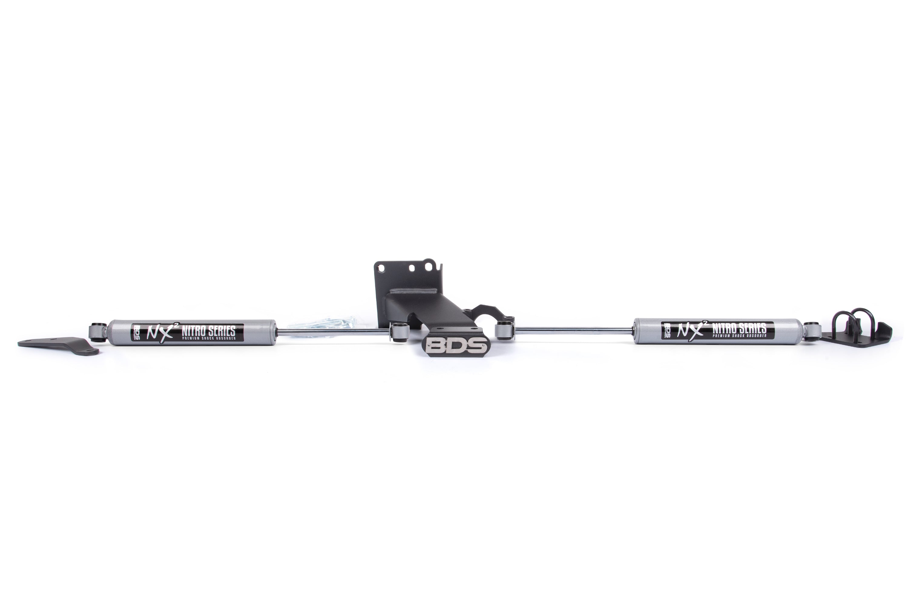 Dual Steering Stabilizer Kit w/ NX2 Shocks | T-Style Steering | Ram 2500 (19-25) and 3500 (19-24) 4WD -1