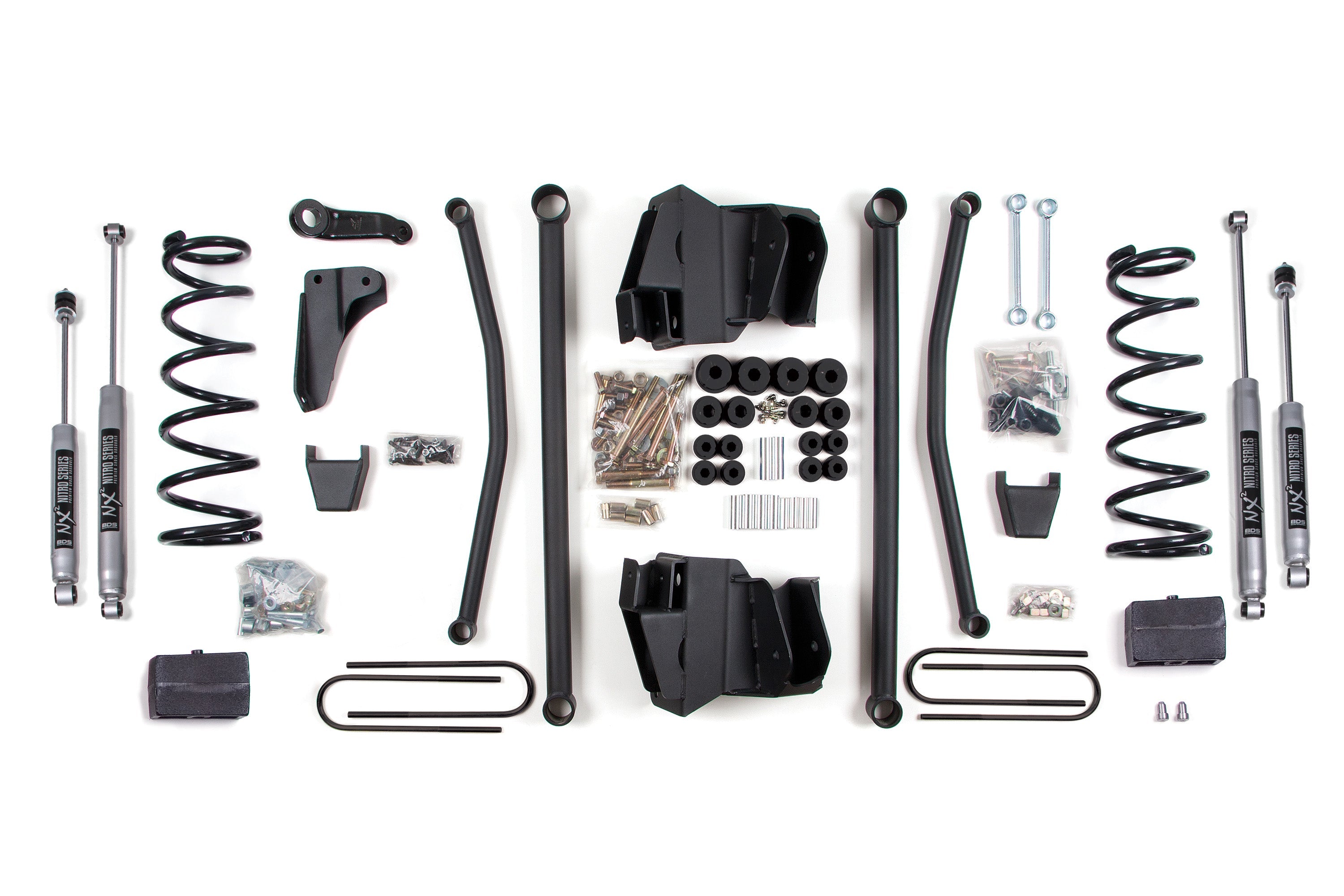 4 Inch Lift Kit | Long Arm | Dodge Ram 2500 Power Wagon (05-07) 4WD | Gas -1