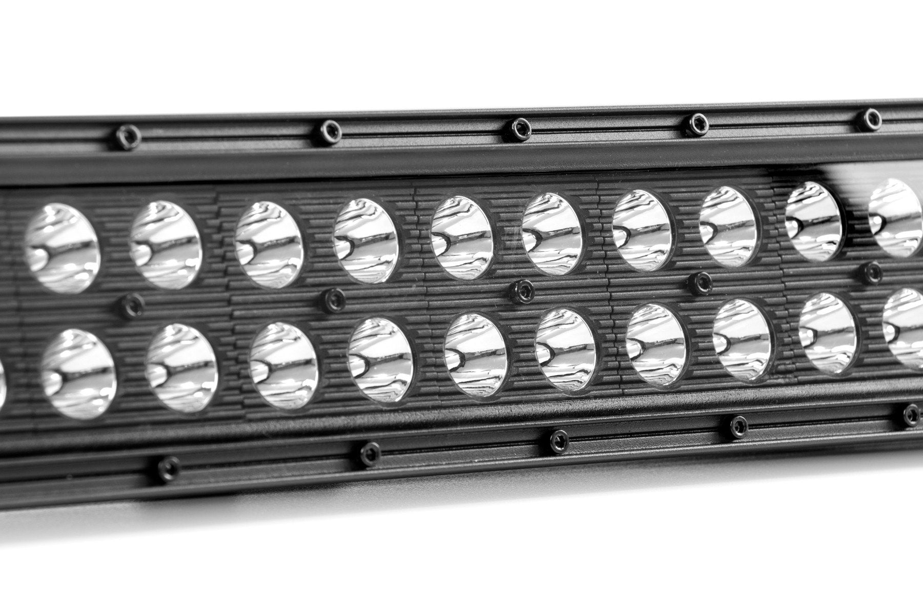 Rough Country 50 in Curved CREE LED Light Bar-Dual Row-23040 Lumens Black Series 72950BL