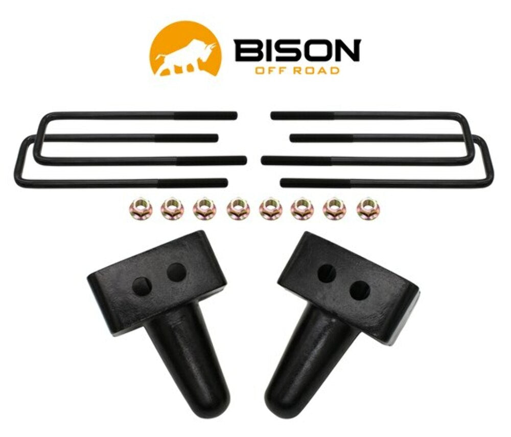Bison Off Road 5" Rear Block Kit For Ford F150 2004-2024 img1