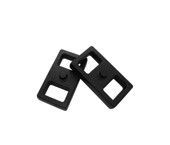 Bison Off Road 1" Cast Rear Block Kit GM Style Pair