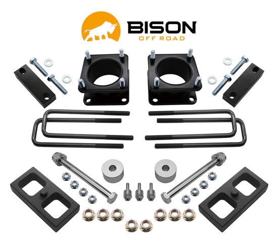 Bison Off Road 3''F / 1''R Lift Kit For For Toyota Tundra 2007-2021