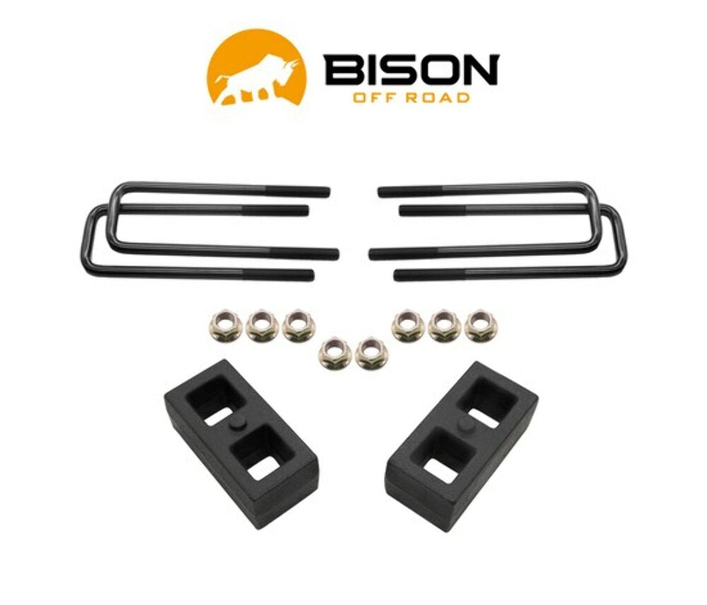 Bison Off Road 2" Rear Block Kit For Toyota Tundra / Tacoma 1995-2023 img2