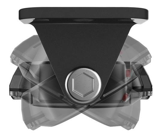 Bison Off Road YAK! 600 Lumen Universal Rock Lights Light Kit, CLEAR 1 Pack