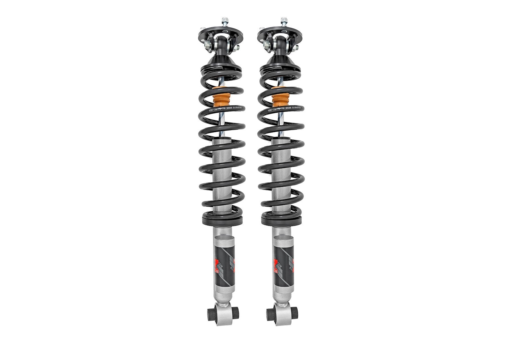 Rough Country M1R Resi Loaded Strut Pair 5" Rear Ford Bronco 21-23 694045