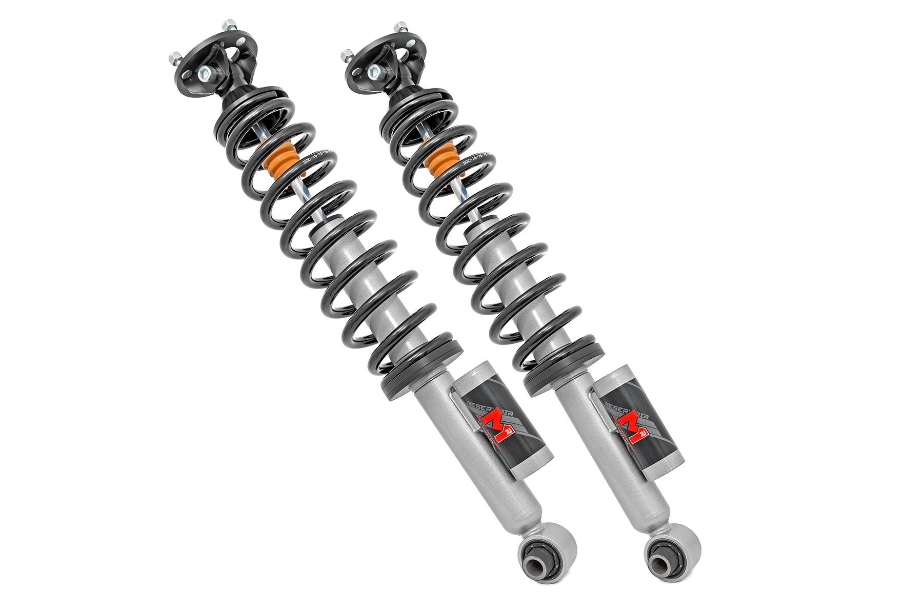 Rough Country M1R Resi Loaded Strut Pair 5" Rear Ford Bronco 21-23 694045