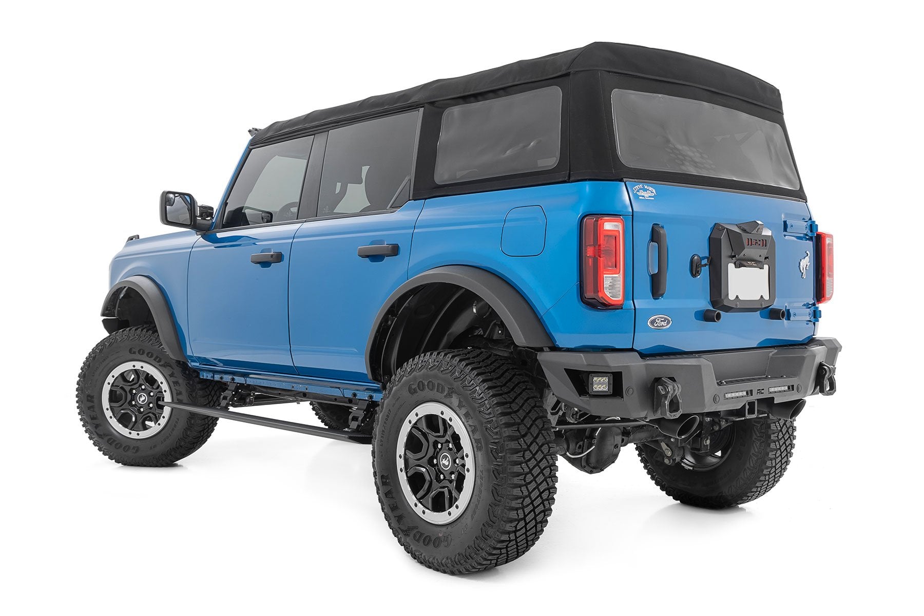 Rough Country Power Running Boards Lighted 4DR Ford Bronco 21-23 PSR51330