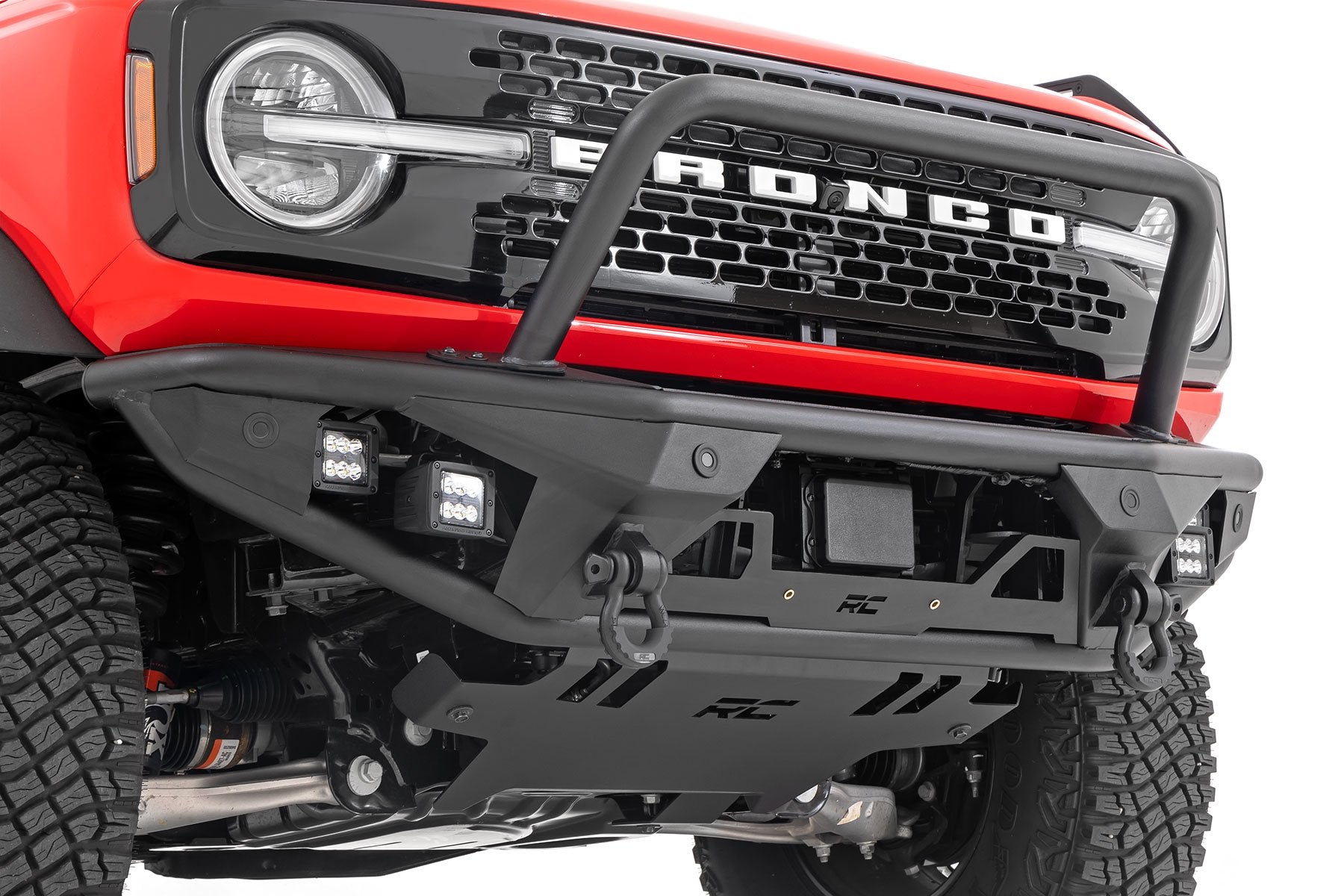 Rough Country Front Bumper Tubular Ford Bronco 21-23 51200A