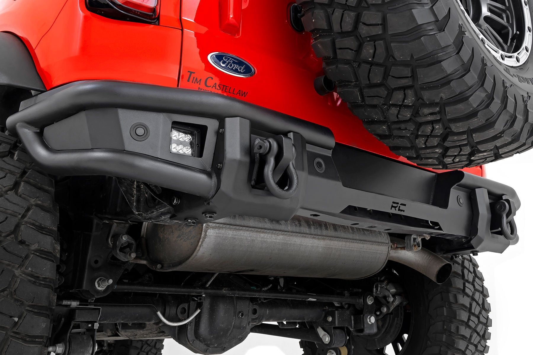 Rough Country Rear Bumper Tubular Ford Bronco 21-23 51210