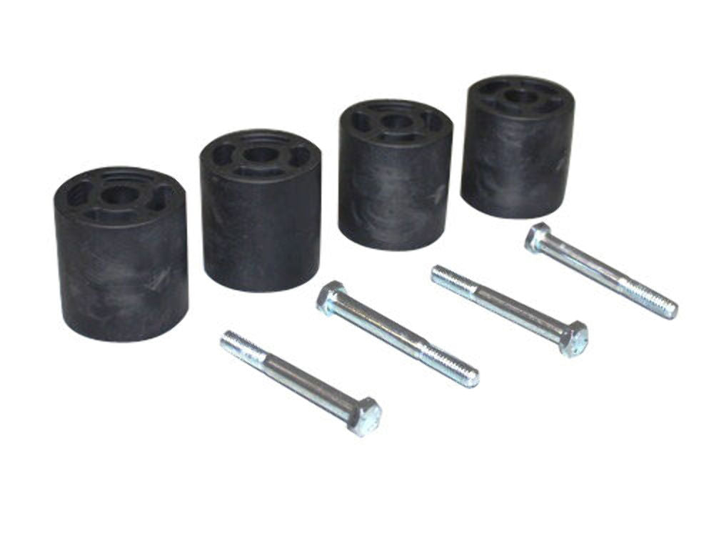fits Front & Rear Bump Stop Extenders for Jeep Wrangler TJ 97-06