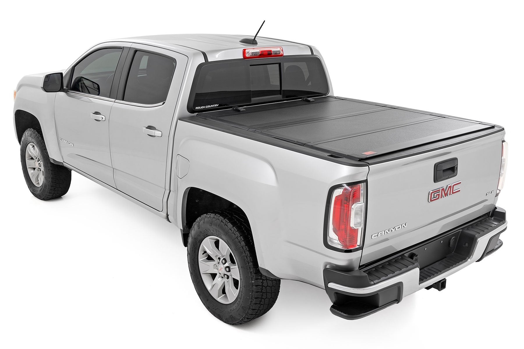 Rough Country Hard Tri-Fold Flip Up Bed Cover 6' Chevy/GMC Canyon/Colorado 15-23 49120600