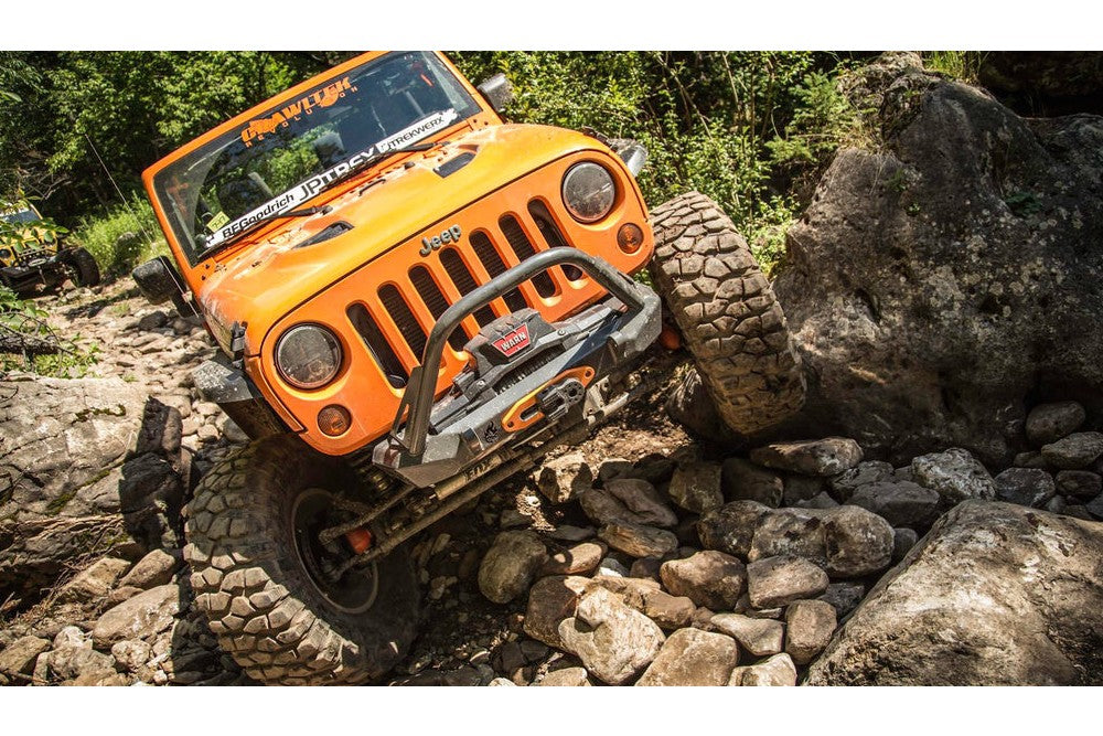 Inferno Front Winch Bumper with Flat Top Stinger | Jeep Wrangler JK -14
