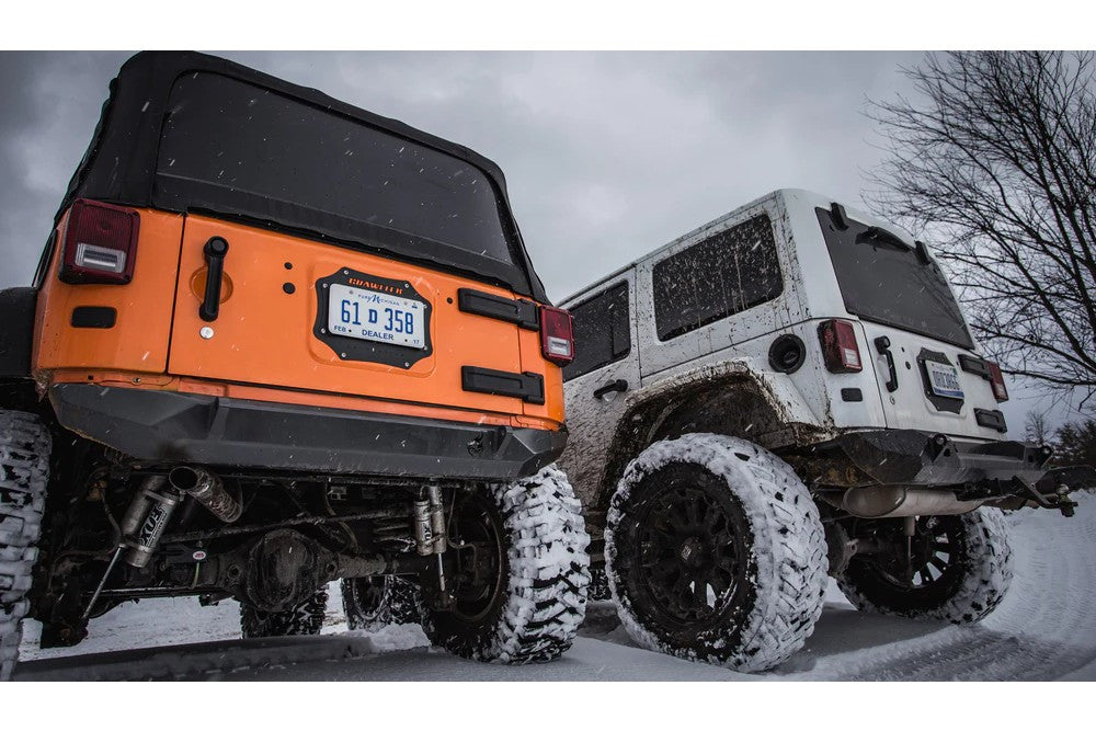 Tailgate Plate / License Plate Relocation | Jeep Wrangler JK -6