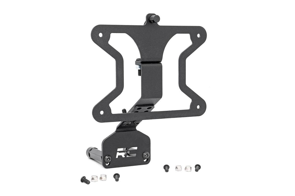 Rough Country Jeep License Plate Adapter 18-20 Wrangler JL 10534