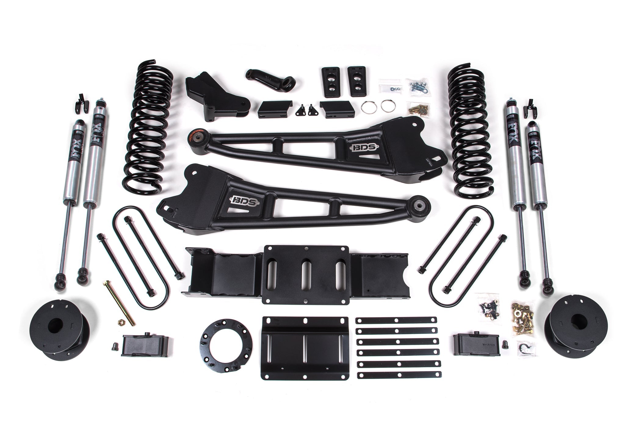 4 Inch Lift Kit w/ Radius Arm | Ram 3500 w/ Rear Air Ride (19-24) 4WD | Gas