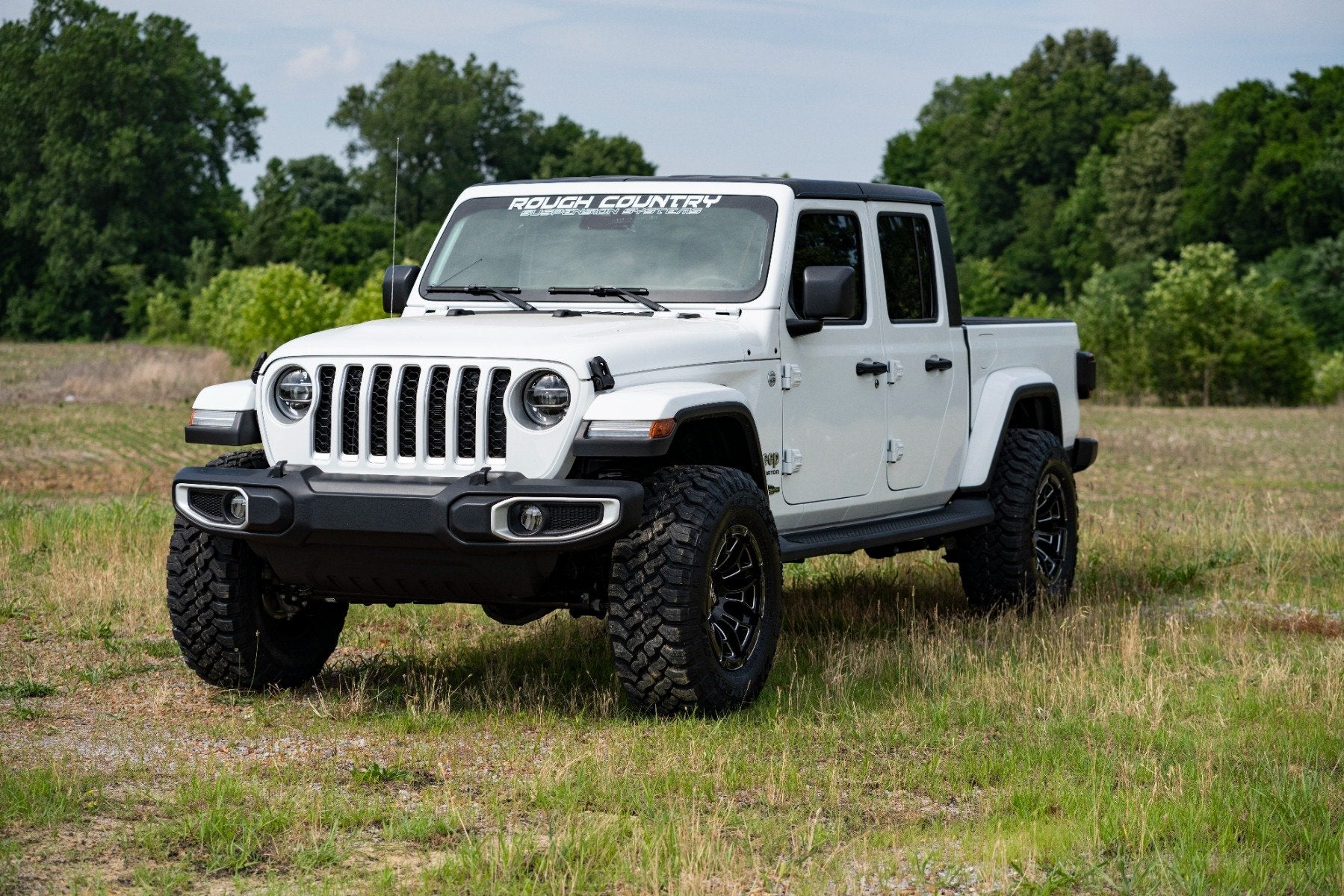 Rough Country 2.5" Leveling Kit Spacers M1 Jeep Gladiator JT 4WD 2024 61340
