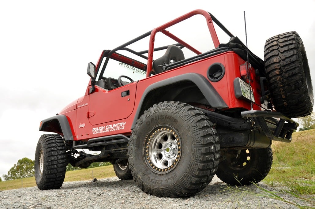 Rough Country 4" Lift Kit Long Arm M1 for Jeep Wrangler TJ 4WD 1997-2006 66340