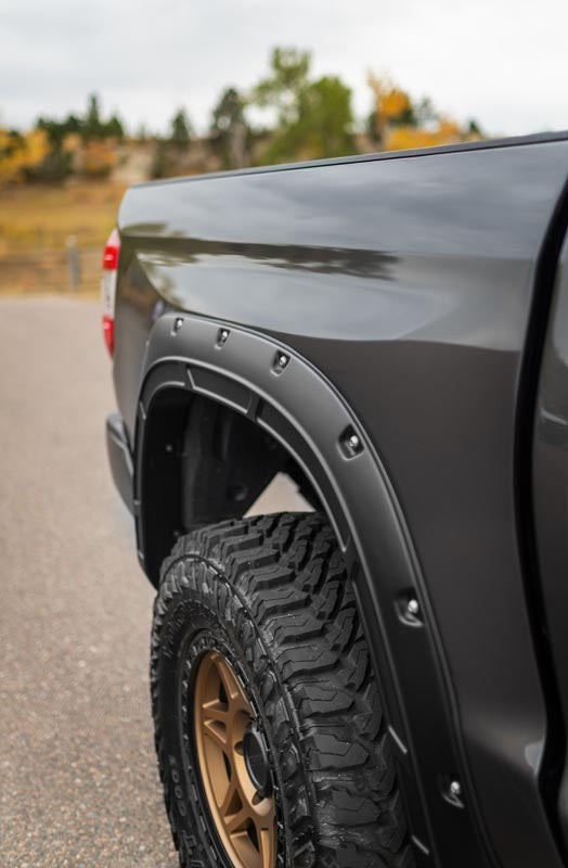 Rough Country Defender Fender Flares 8W2 Cavalry Blue for Toyota Tundra 14-21 A-T11411-8W2