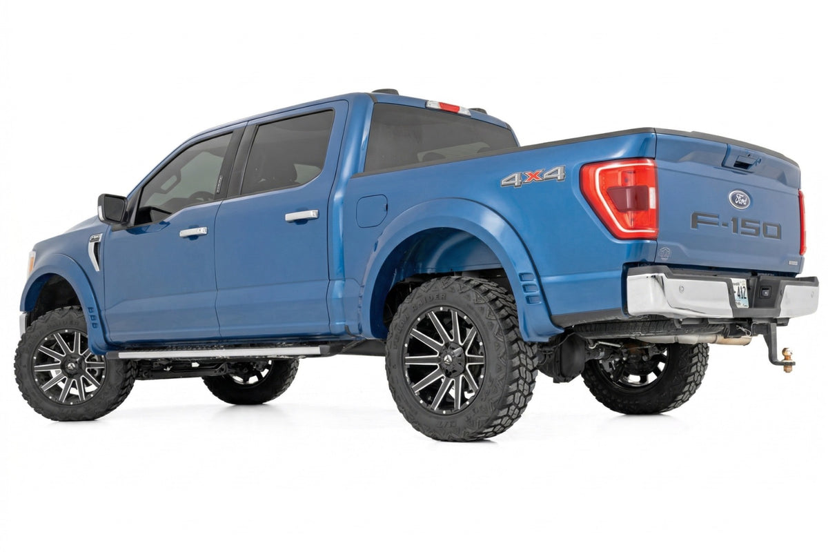 Rough Country SF1 Fender Flares | E9 Argon Blue | for Ford F-150 21-26 F-F320210A-E9