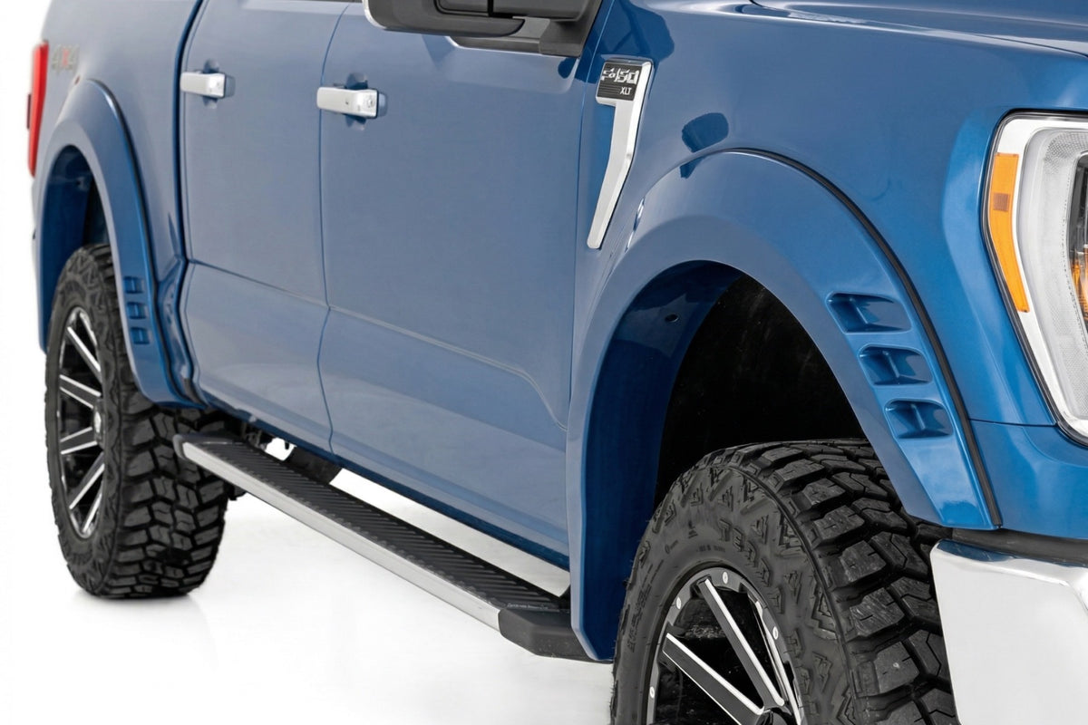 Rough Country SF1 Fender Flares | E9 Argon Blue | for Ford F-150 21-26 F-F320210A-E9