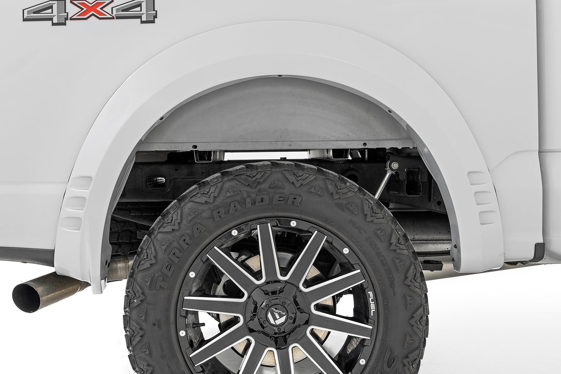 Rough Country Fender Flares SF1 M7 Carbonized Gray for Ford F150 21-26 F-F320210A-M7