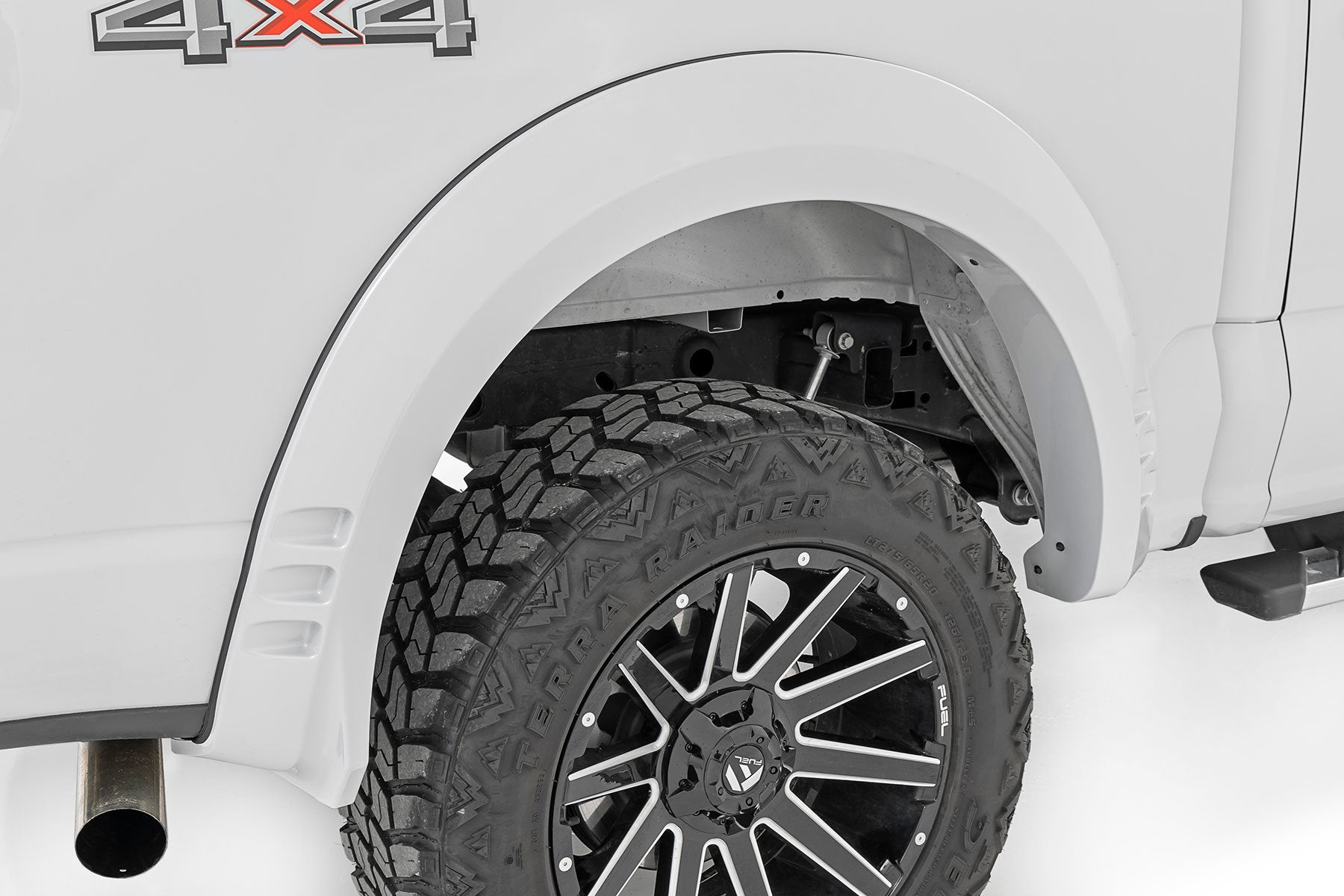 Rough Country Fender Flares SF1 DR Avalanche Gray Ford F150 21-24 F-F320210A-DR