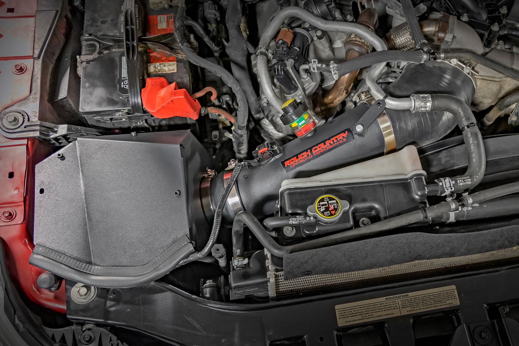 Rough Country Cold Air Intake 6.7L for Ford F250/F350/F450 (11-16) 10476