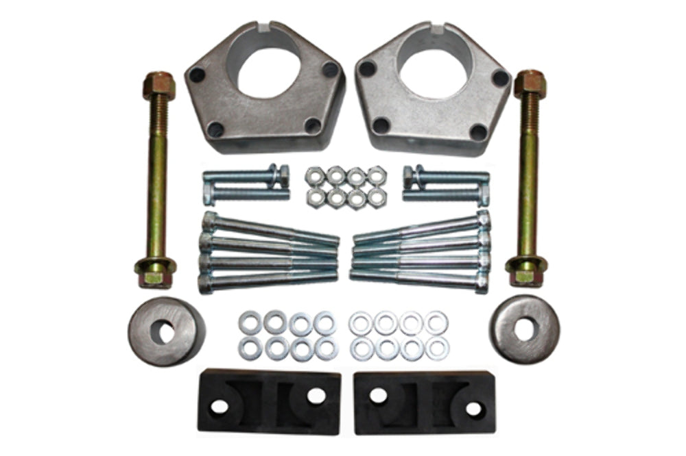 Toyota IFS Pickup 2.5" Front 1.5" Rear Lift Kit w/ Front Shocks 4WD 1985-1995\nU-Bolts: 2.5" Wide Axle