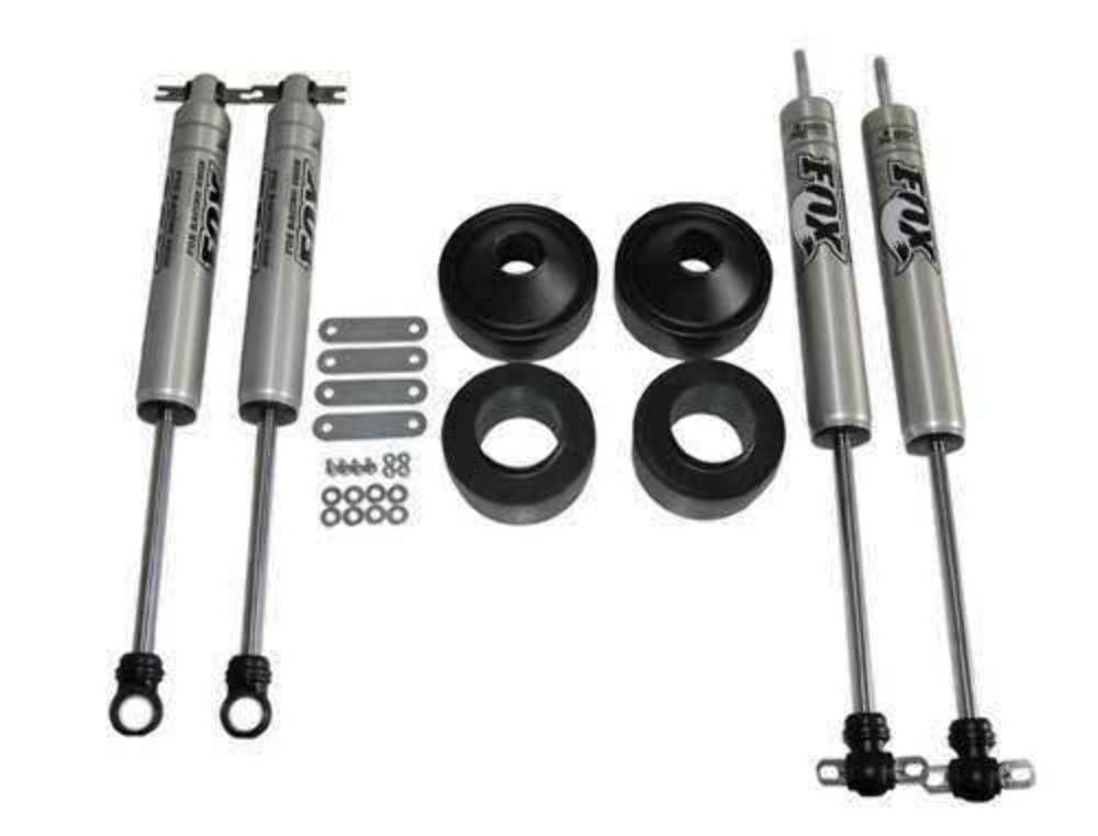 2.5" Budget Boost Lift Kit w/ FOX 2.0 Shocks fits Jeep Wrangler JK 2007-2016