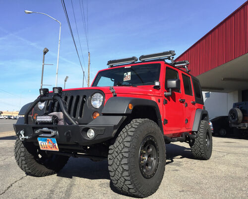 3" Suspension Lift w/ FOX Shocks fits Jeep Wrangler JKU 2007-2016 (4-Door)