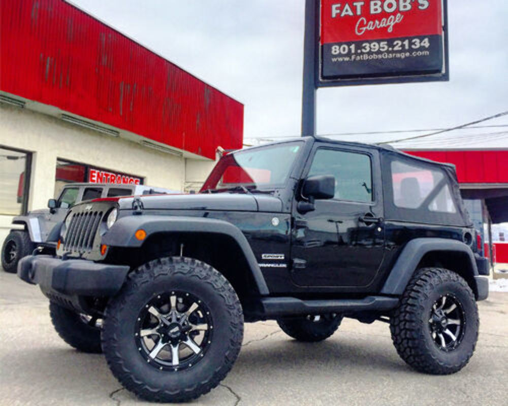 3" Suspension Lift Kit w/ Shocks fits Jeep Wrangler JK 2007-2016 (2-Door Models) img1