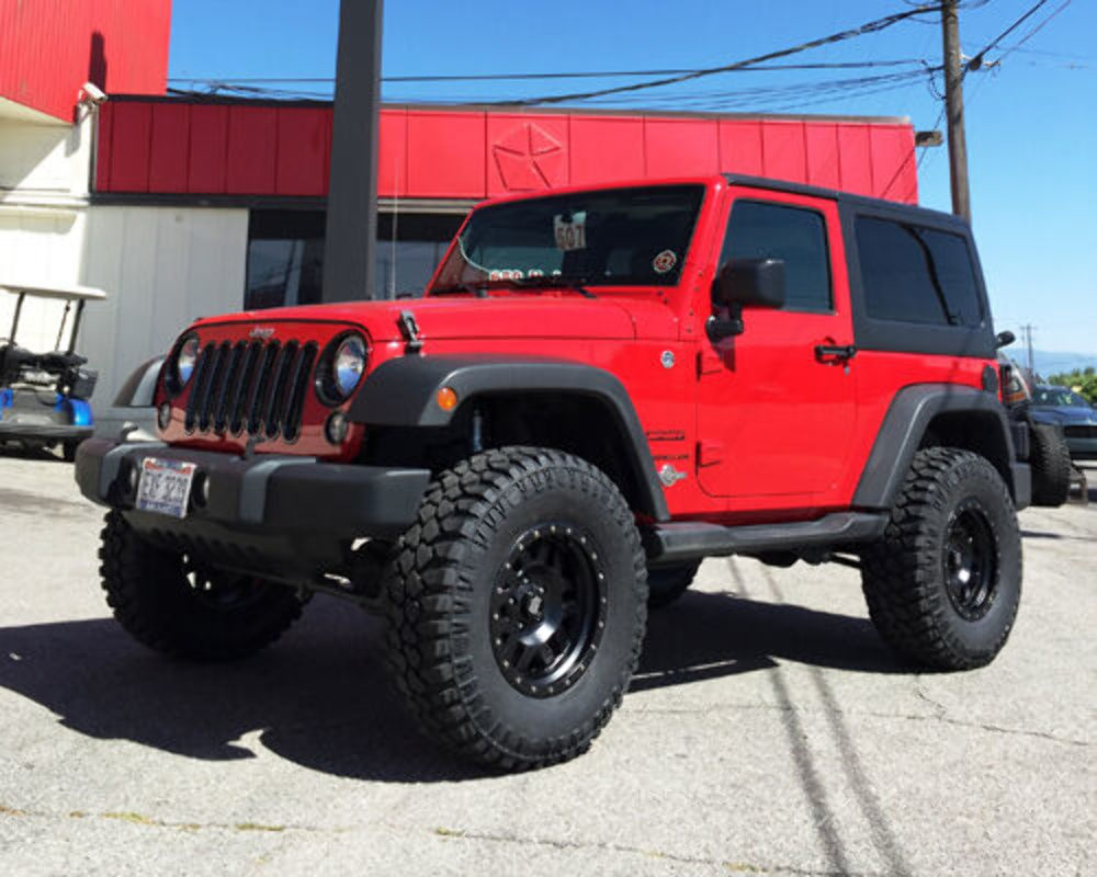3" Suspension Lift Kit w/ Shocks fits Jeep Wrangler JK 2007-2016 (2-Door Models) img2
