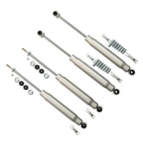 fits 1.5-4" Lift Front & Rear Shocks for Jeep Wrangler TJ 97-06