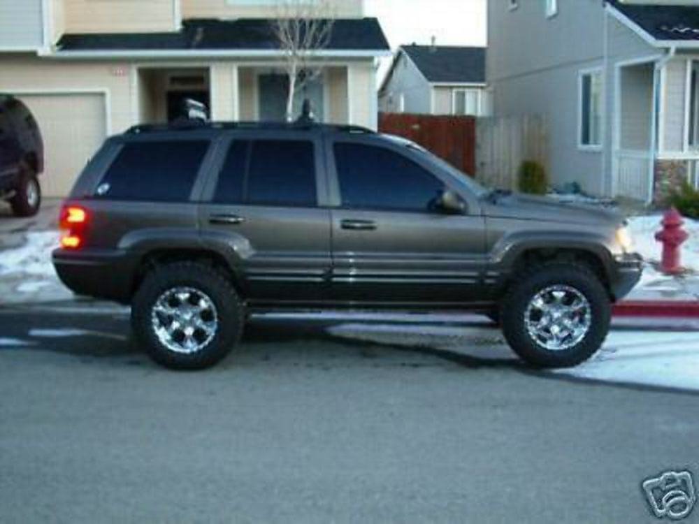 fits 2" Lift Kit w/ Shocks for Jeep Grand Cherokee WJ 99-04 img1