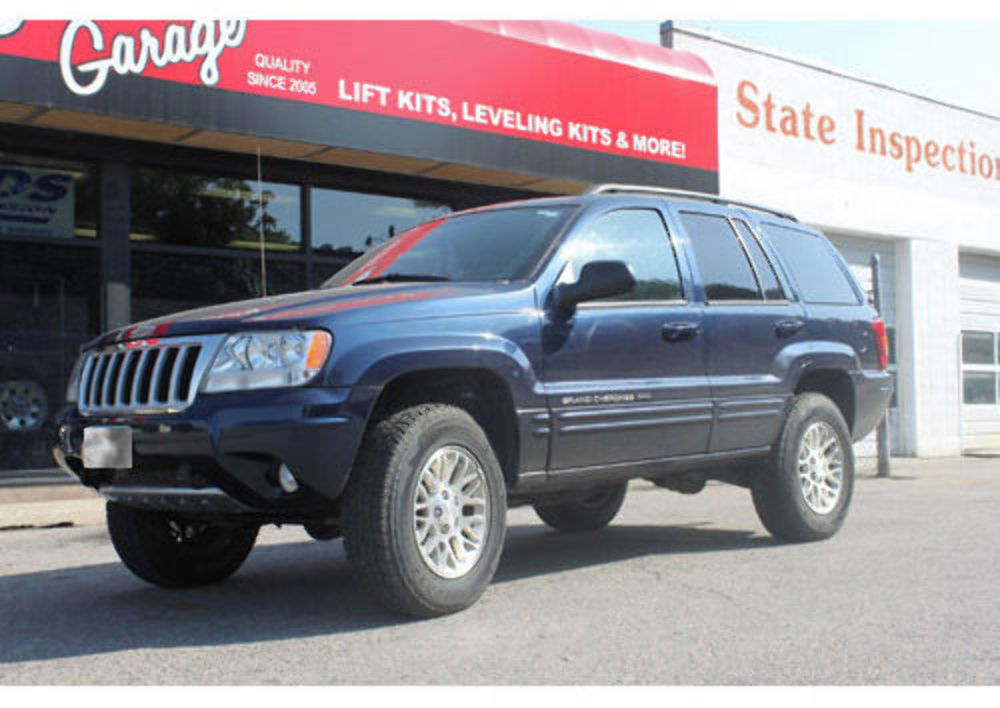 fits 2" Lift Kit w/ Shocks for Jeep Grand Cherokee WJ 99-04 img2