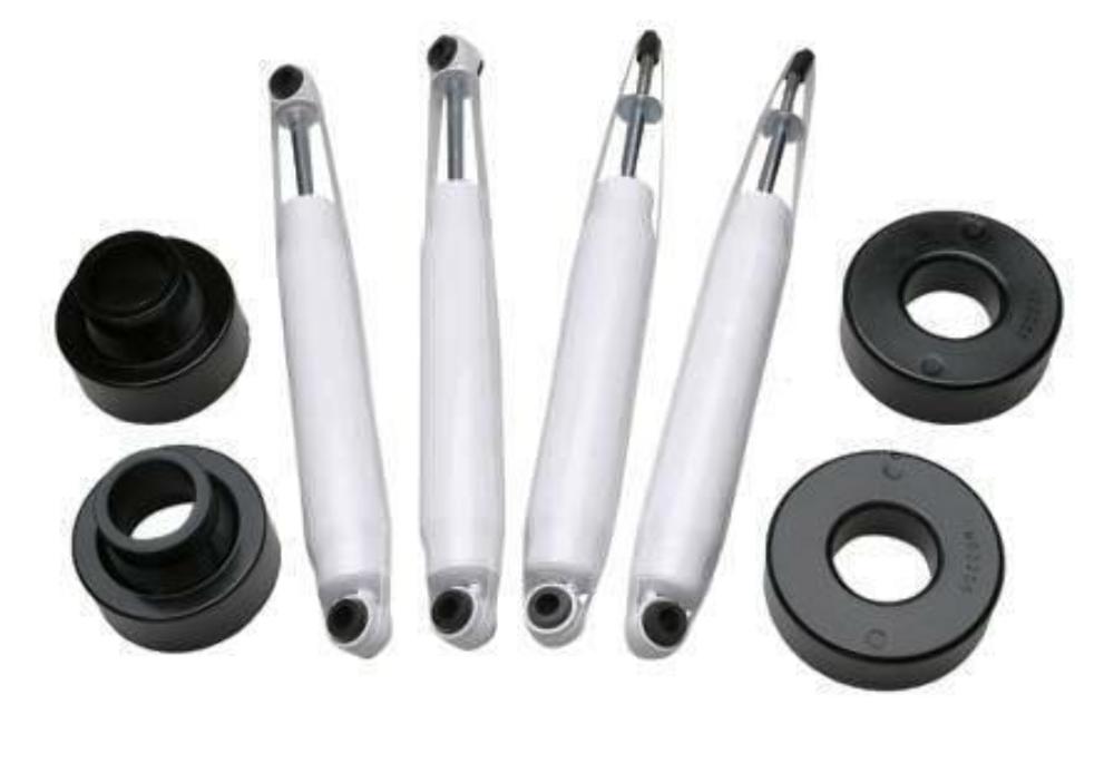 fits 2" Lift Kit w/ Shocks for Jeep Grand Cherokee WJ 99-04