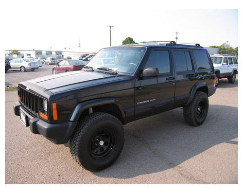 2" Front 1.5"-2" Adjustable Rear Lift Kit for 1984-2001 Jeep Cherokee
