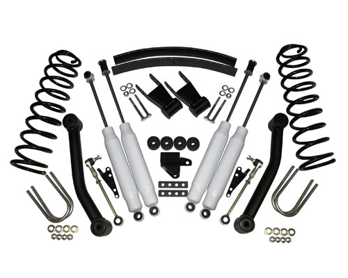 Jeep Cherokee XJ 4" Lift Kit w/ Long AAL 1984 - 2001