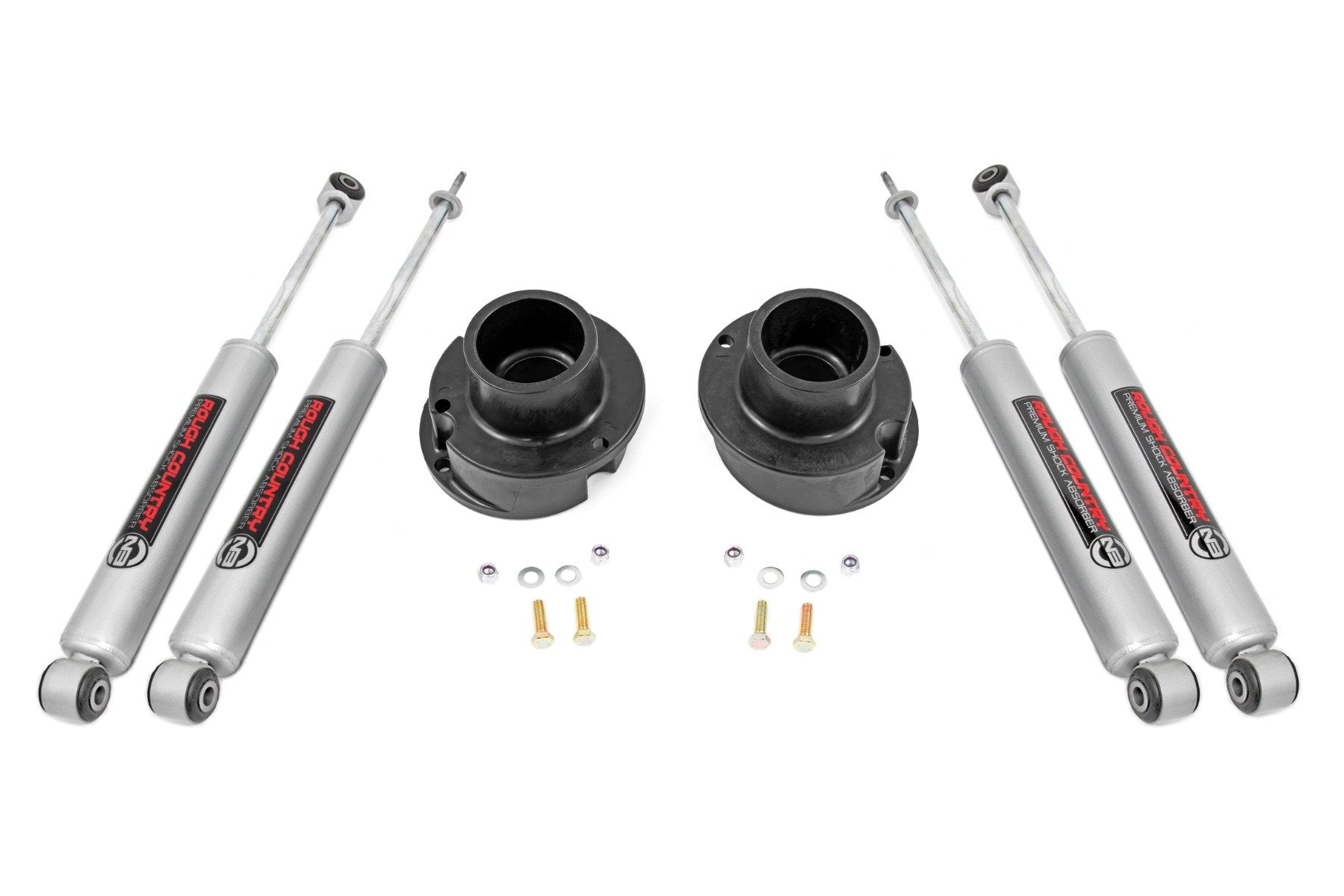 Rough Country 2.5" Leveling Kit | RR Leaf | N3 | for Ram 2500 (14-26)/3500 (13-26)