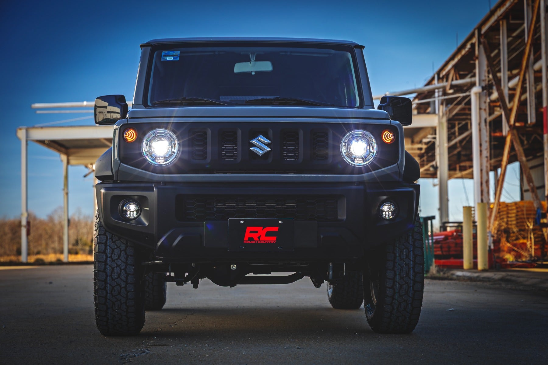 Rough Country LED Fog Light Kit | EU Approved | for Suzuki Jimny (2018-2026) RCH5150