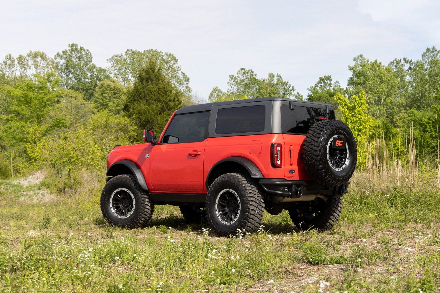 Rough Country Rear Bumper Tubular Ford Bronco 21-23 51210